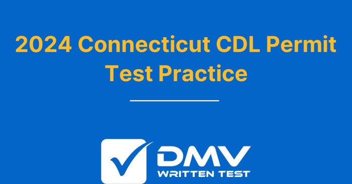 Connecticut permit dmv test practice