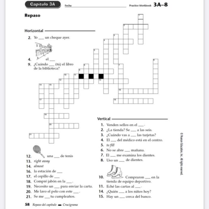 Spanish realidades 2 workbook answers