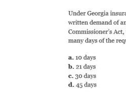 Georgia history exemption exam questions