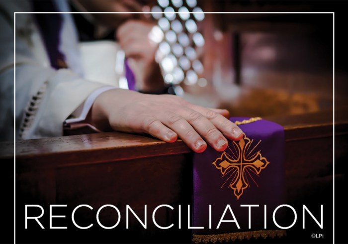 Reconciliation